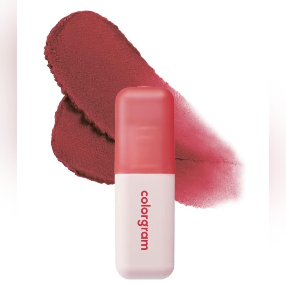 Colorgram Nude Blur Tint Stain and Blush in 05 Vintage Red - Picture 3 of 11
